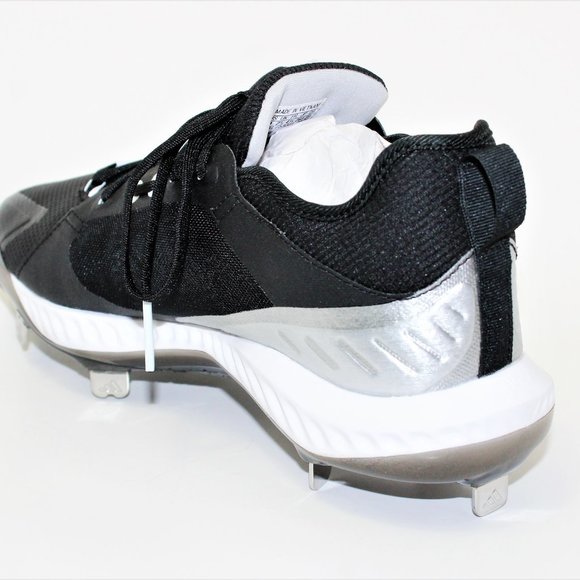 Adidas Pure Hustle Softball Cleats Black, Silver, White Women's 9 New! EG5634 - Picture 8 of 12